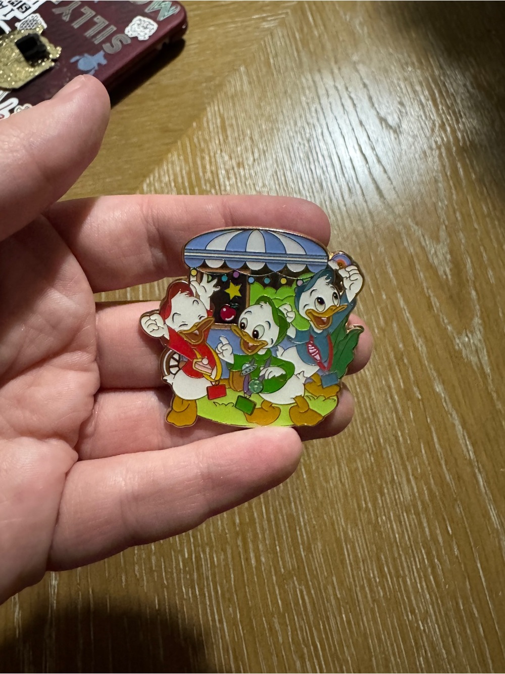 2025 Shanghai Disney Resort Pin Trading Day Mystery Pin Nephews Huey Dewey Louie